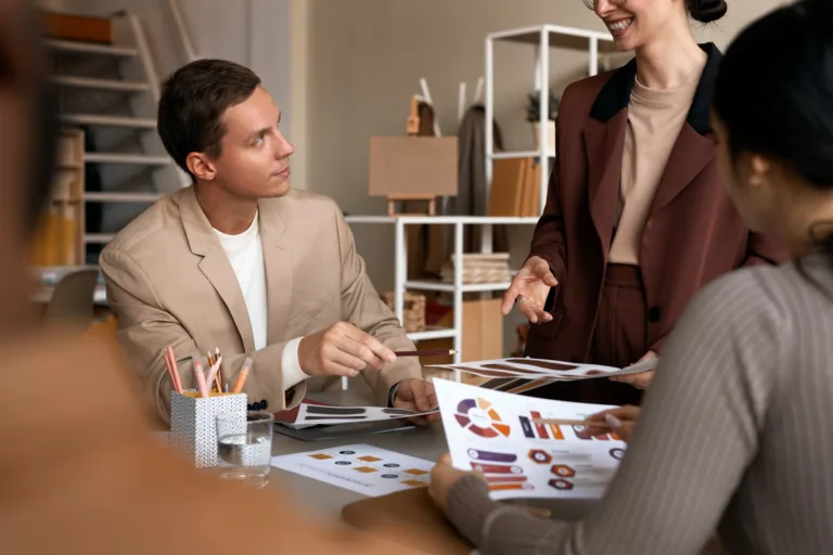 side-view-colleagues-working-as-team